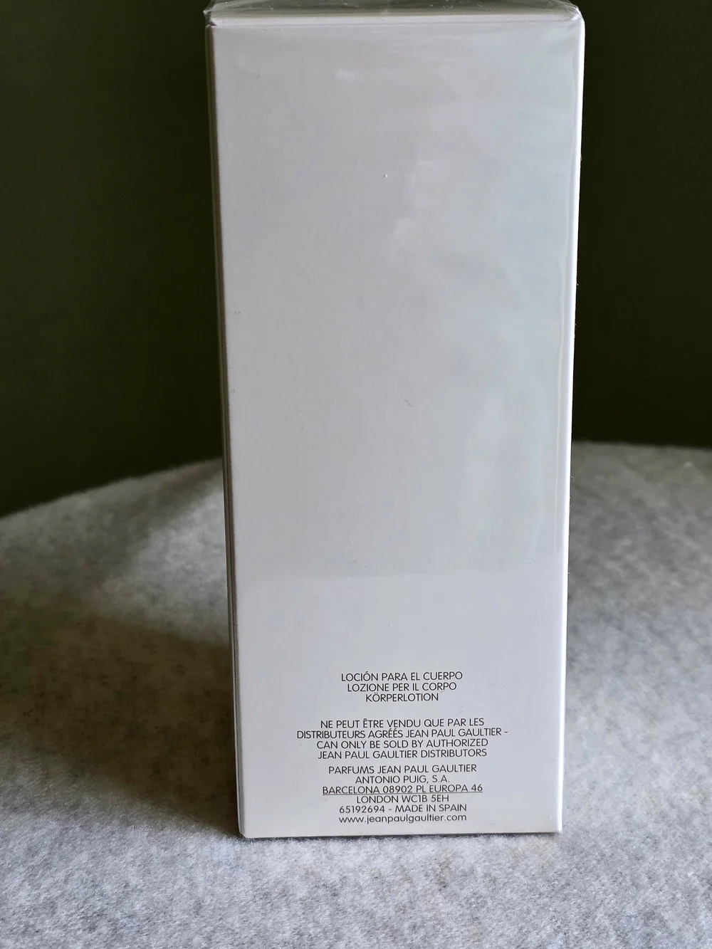 Jean Paul Gaultier Divine Lotion * Large Size* 6.8 Oz NIB